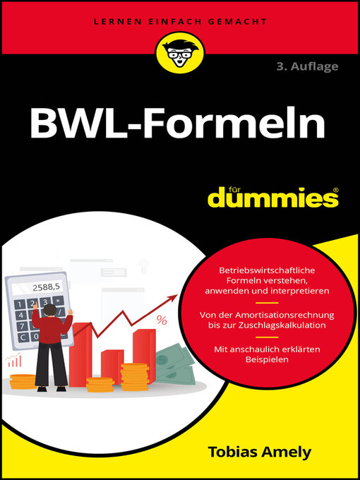 Title details for BWL-Formeln für Dummies by Tobias Amely - Available